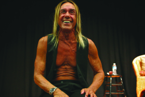 Iggy Pop speaking with MDC students.