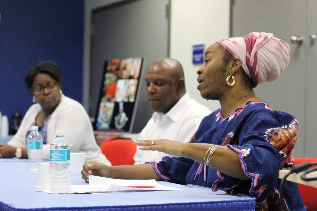 Discussion at the Social Science Perspective panel.