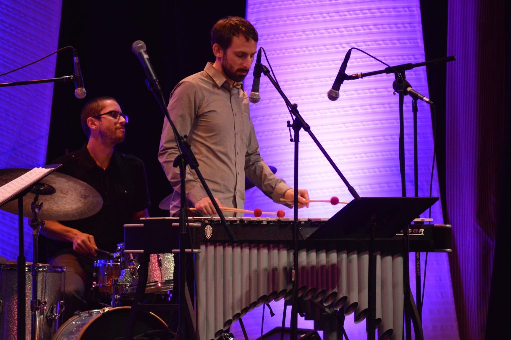 Chris Dingman performing at Wolfson Campus.