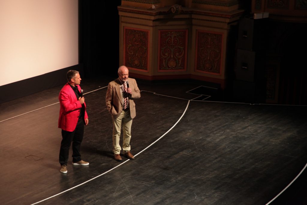 MIFF Executive Director Jaie Laplante introducing the movie Elsa & Fred.