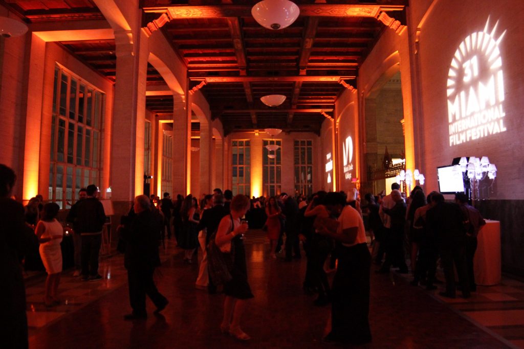 Inside the Alfred I. Dupont building.