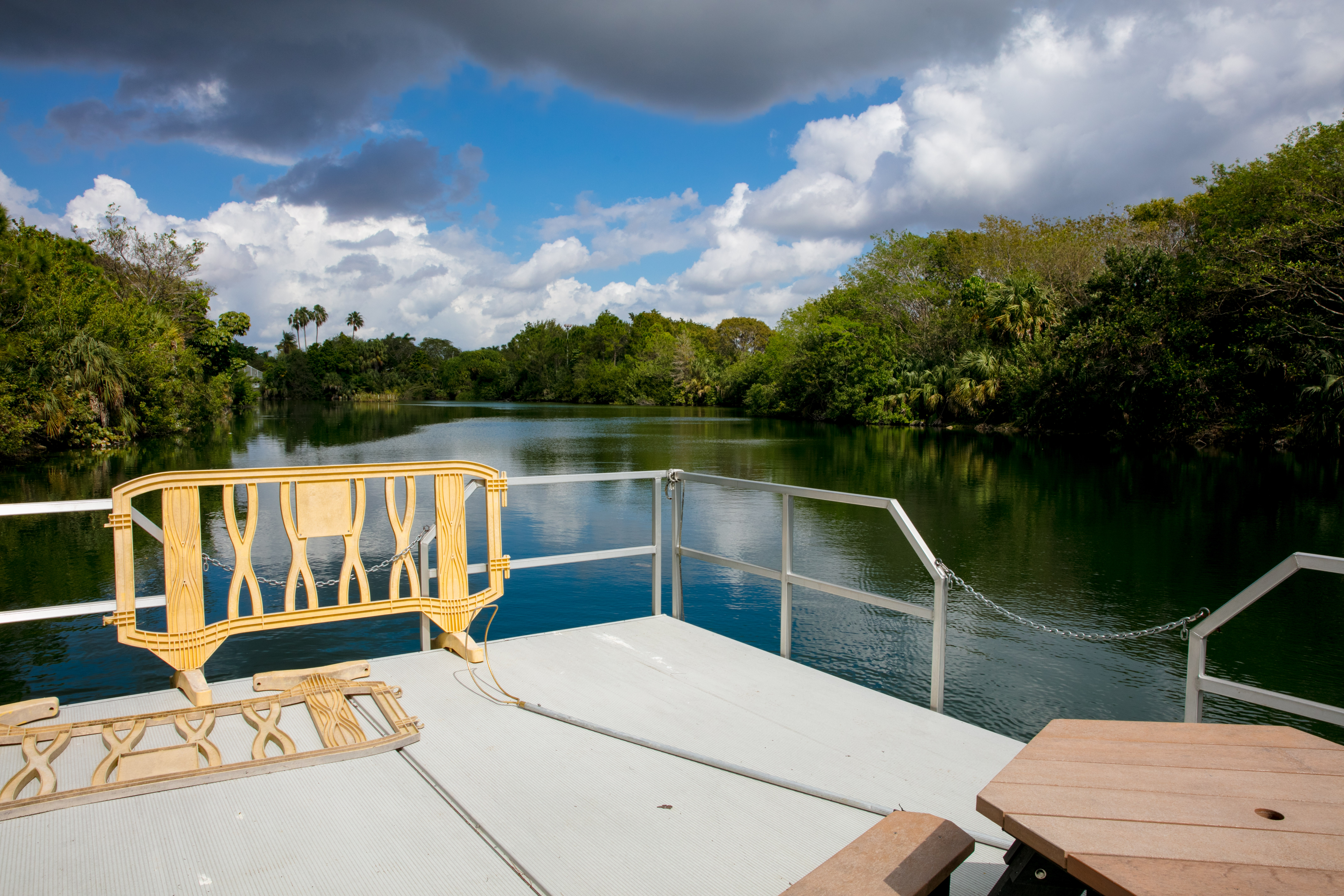 The lake at Kendall Campus.