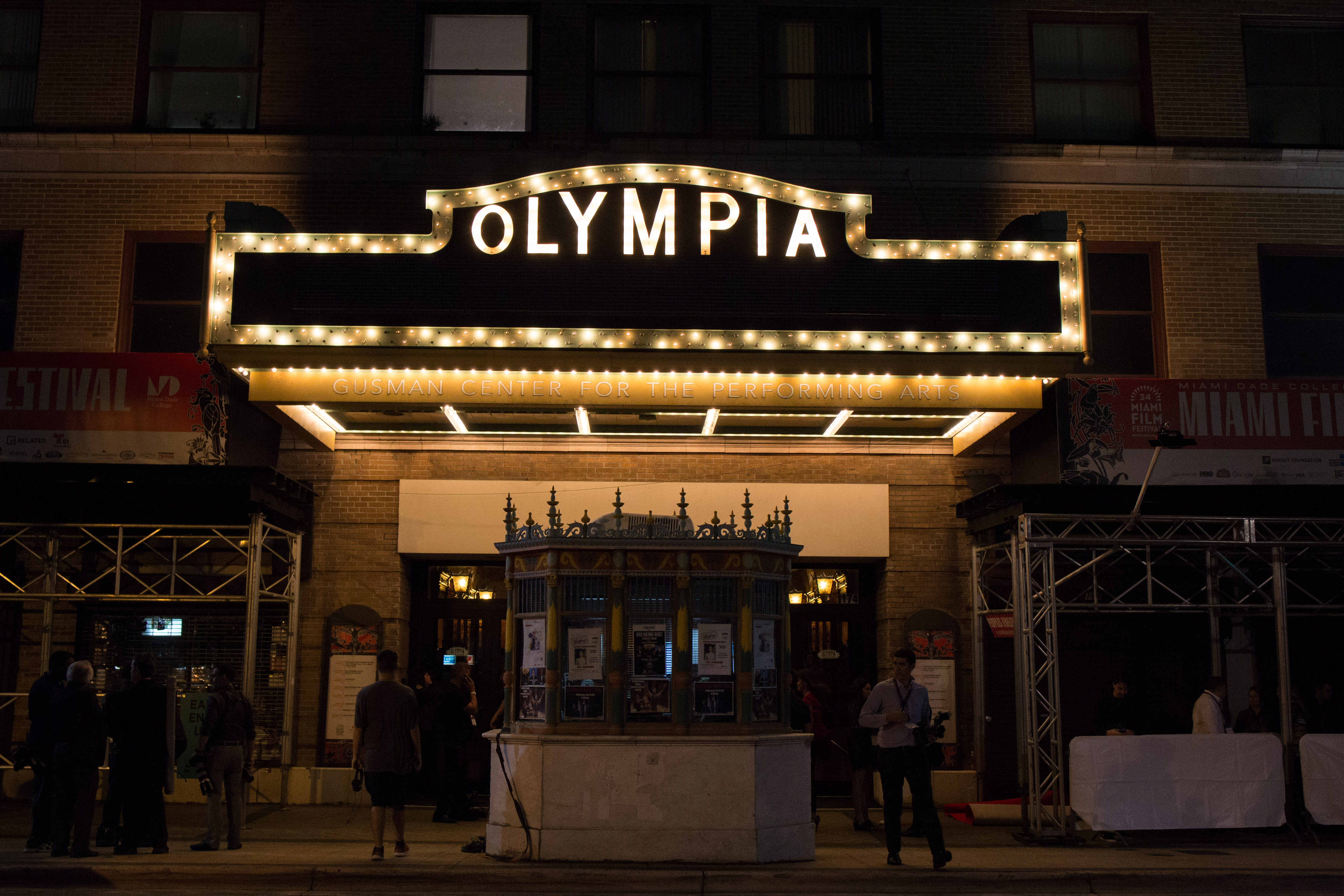 Miami Film Festival at Olympia Theatre.