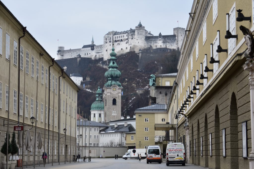 Hohensalzburg Fortress.