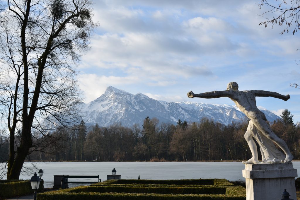 View of the Untersberg Mountain. Global Citizenship