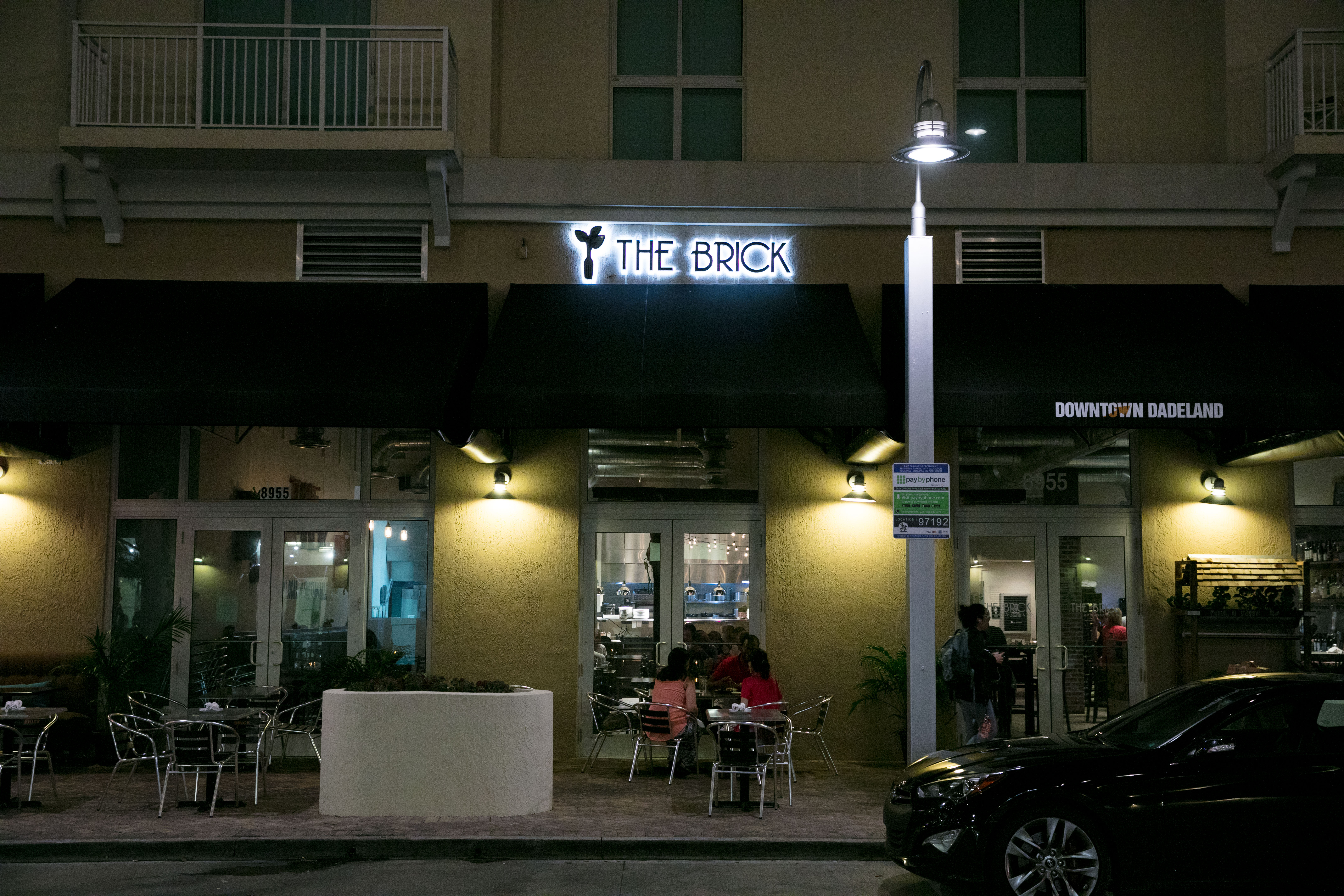 Entrance to The Brick.