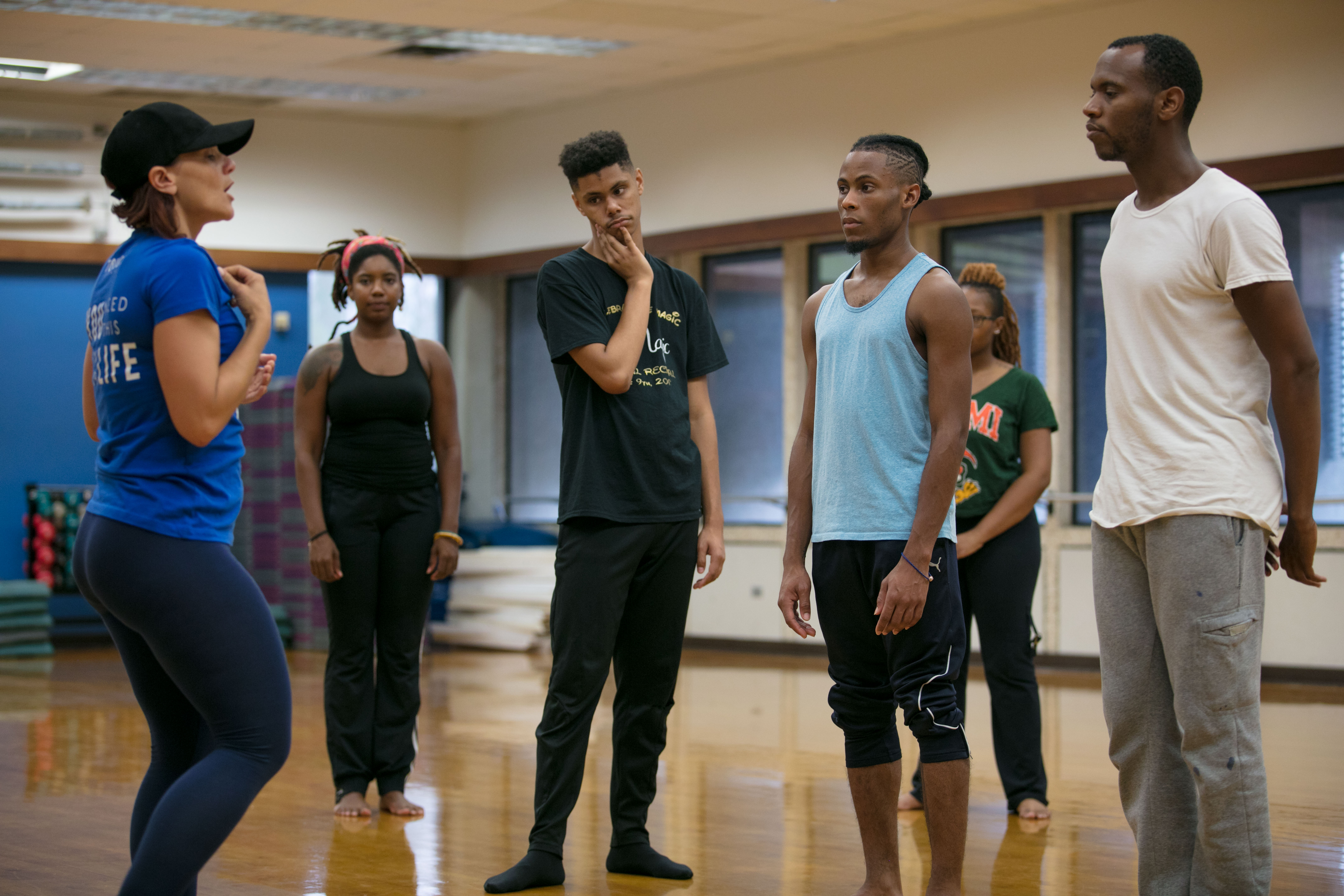 A group of student dancers. Jubilation Dance Ensemble.