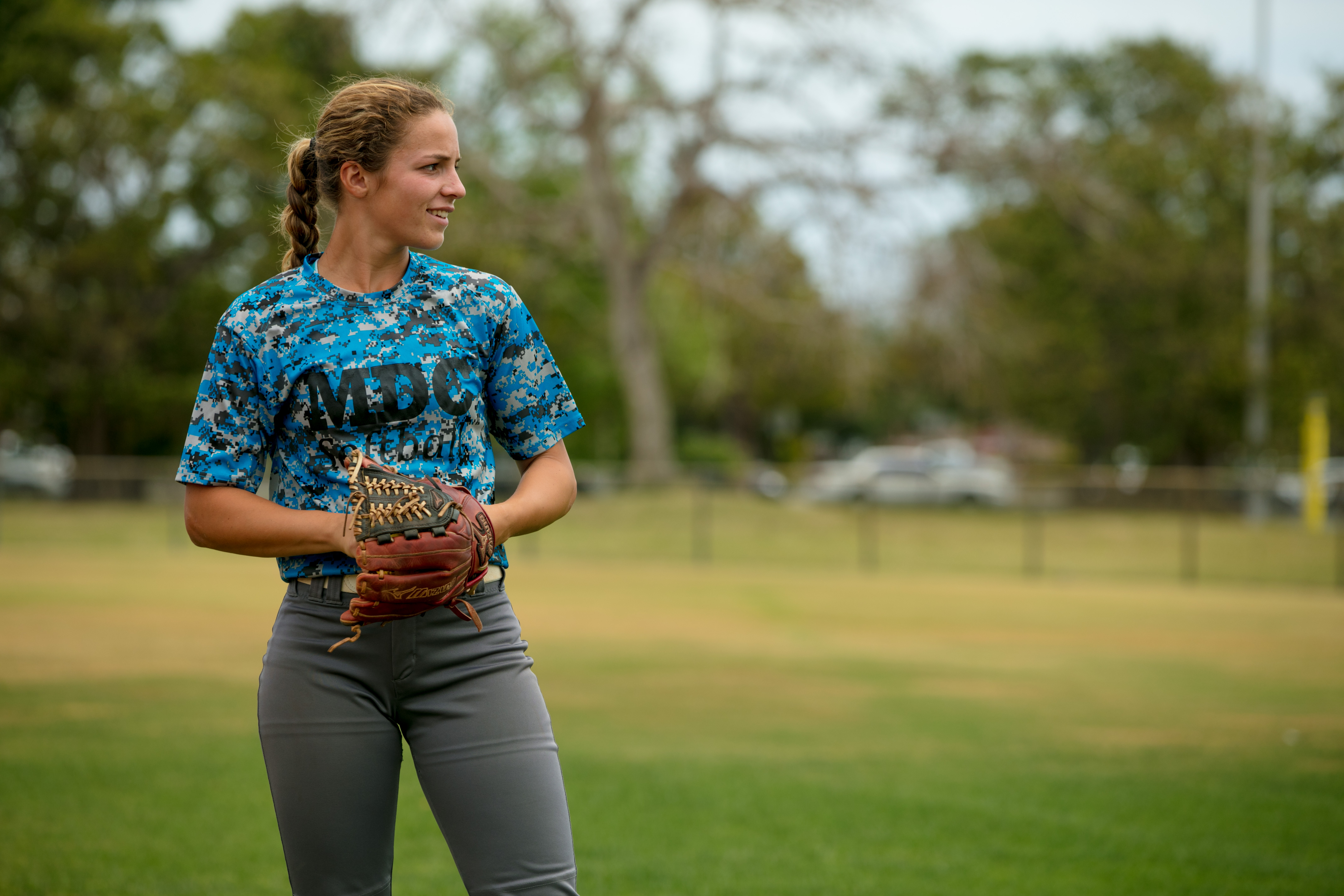 Chiara Biasi during practice.