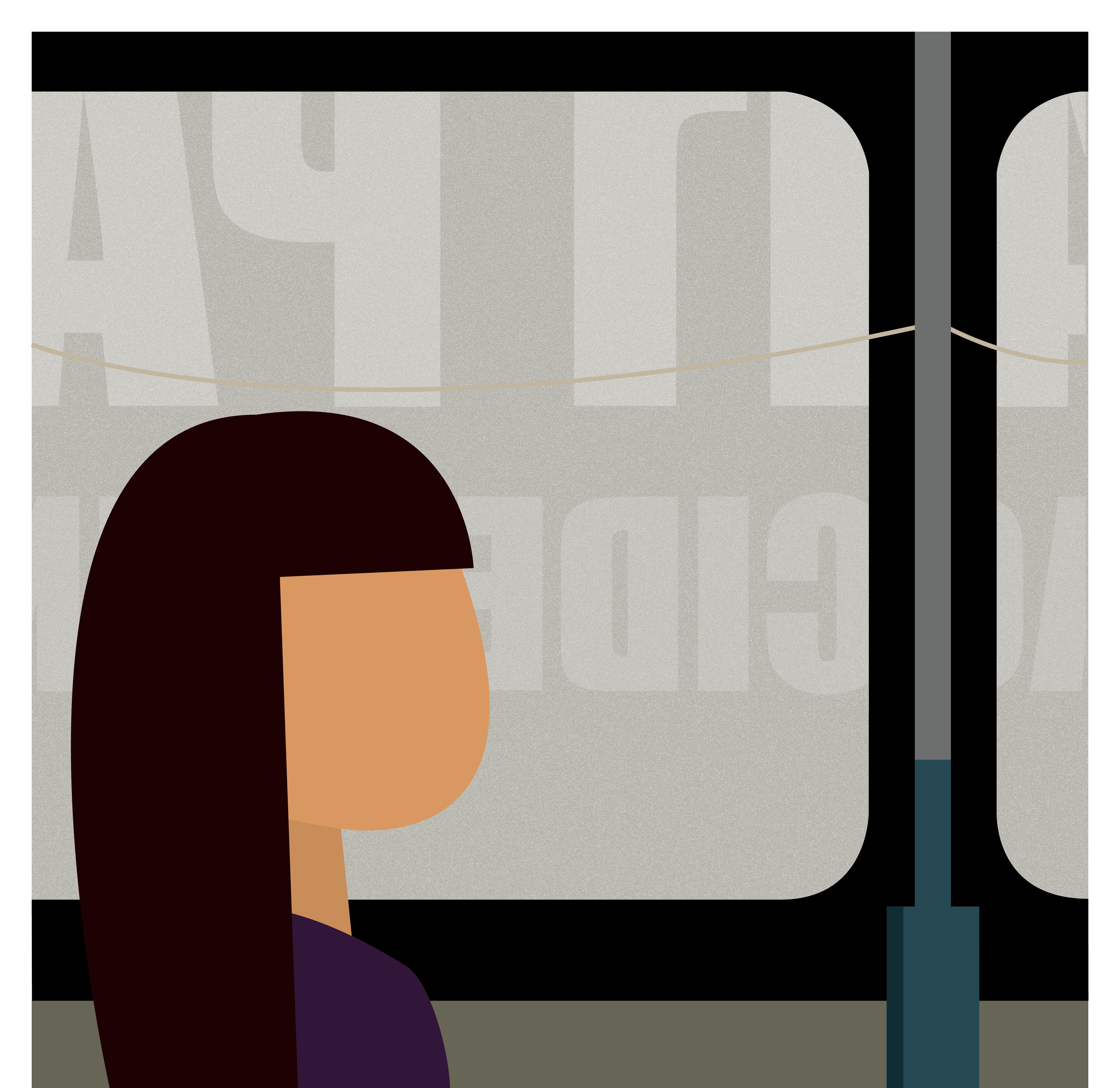 Advertisements blocking the view. Graphics by Kaley Peniche.