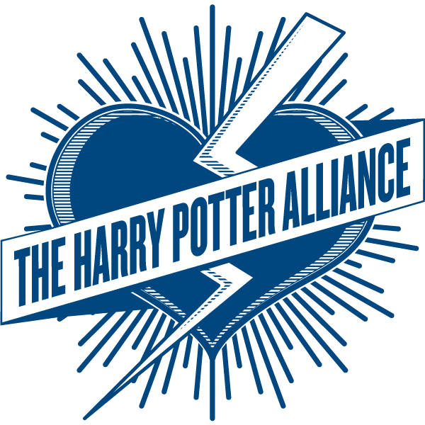 Logo for Hermione's Army, a chapter of the Harry Potter Alliance.