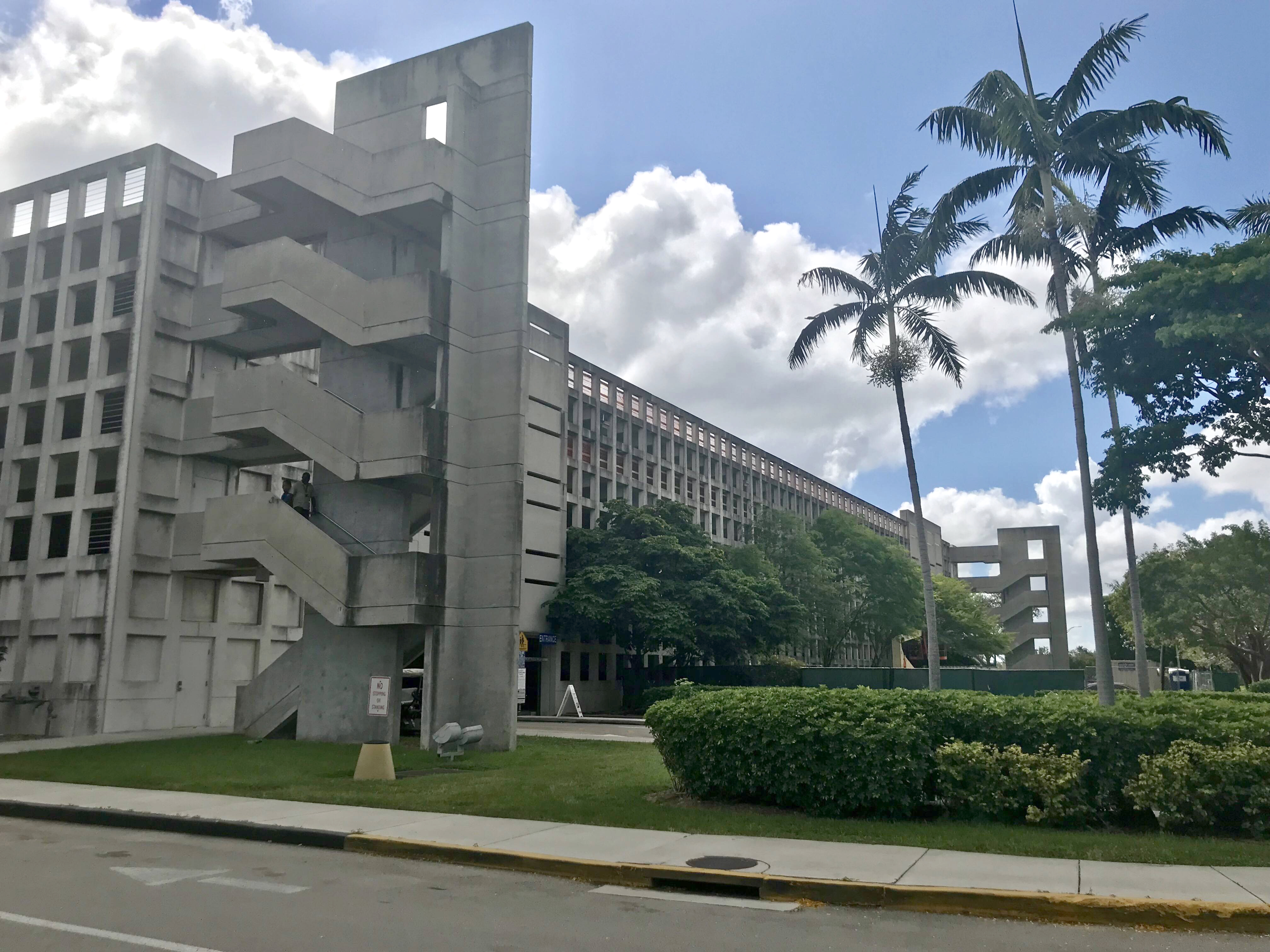 Kendall Campus parking garage.