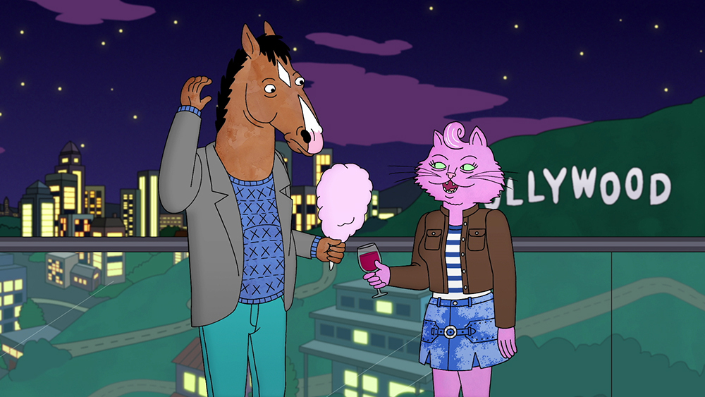 Scene from BoJack Horseman.