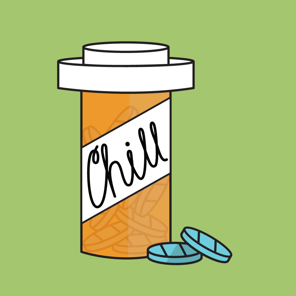 Drug abuse illustration by Kaley Peniche.