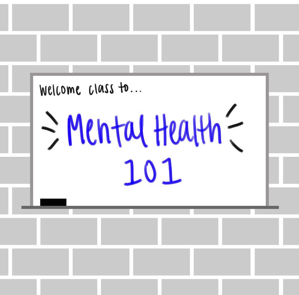 Mental health graphics by Kaley Peniche.