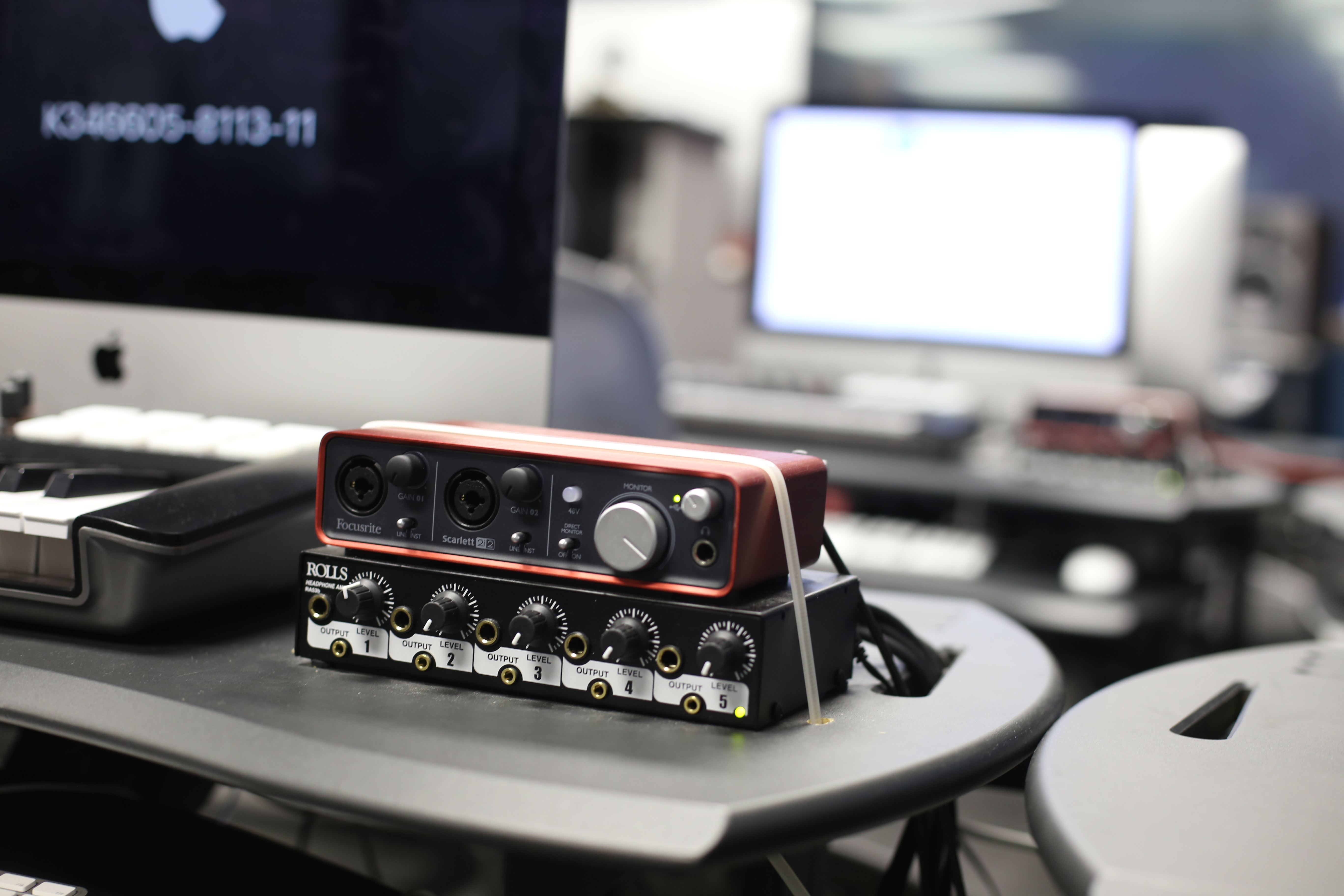 Image of one of the stolen music equipment.