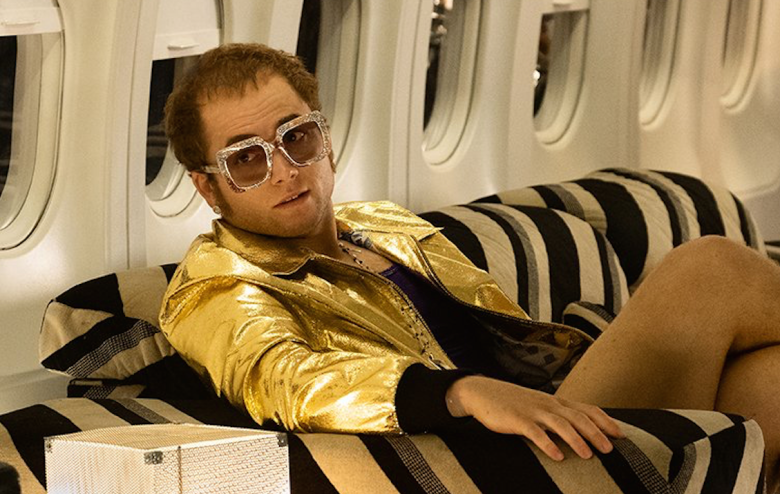 Scene from the movie Rocketman, one of several biopics.