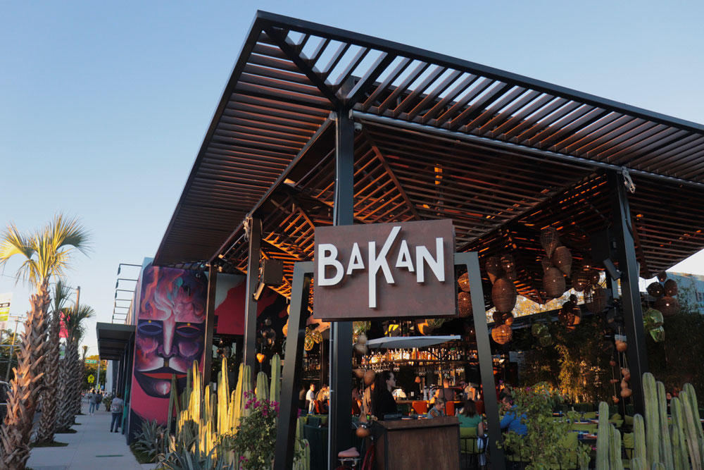 Exterior of the restaurant Bakan.