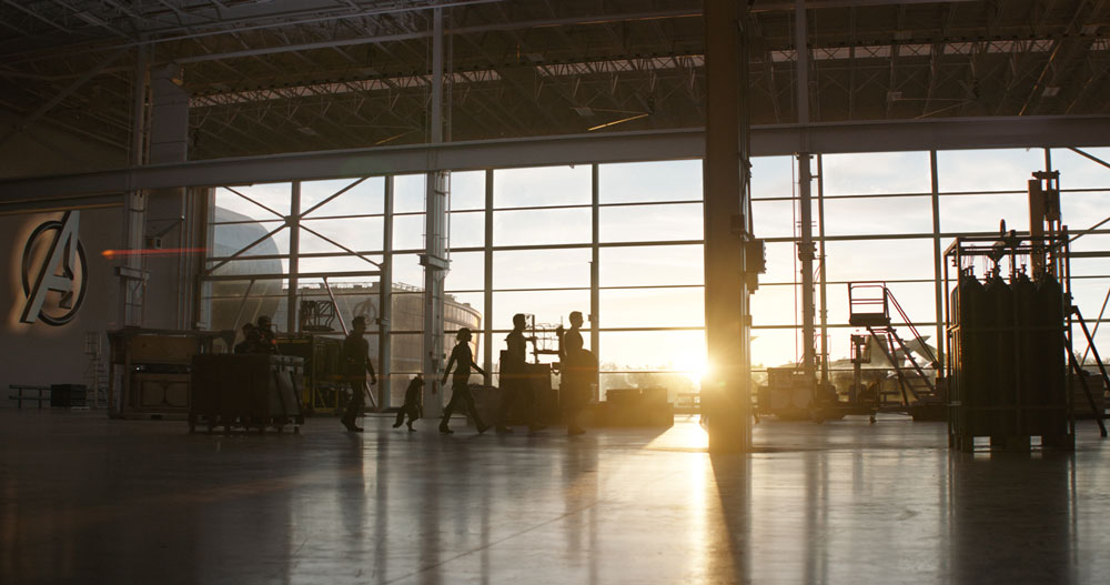 Scene from the movie Avengers: Endgame.