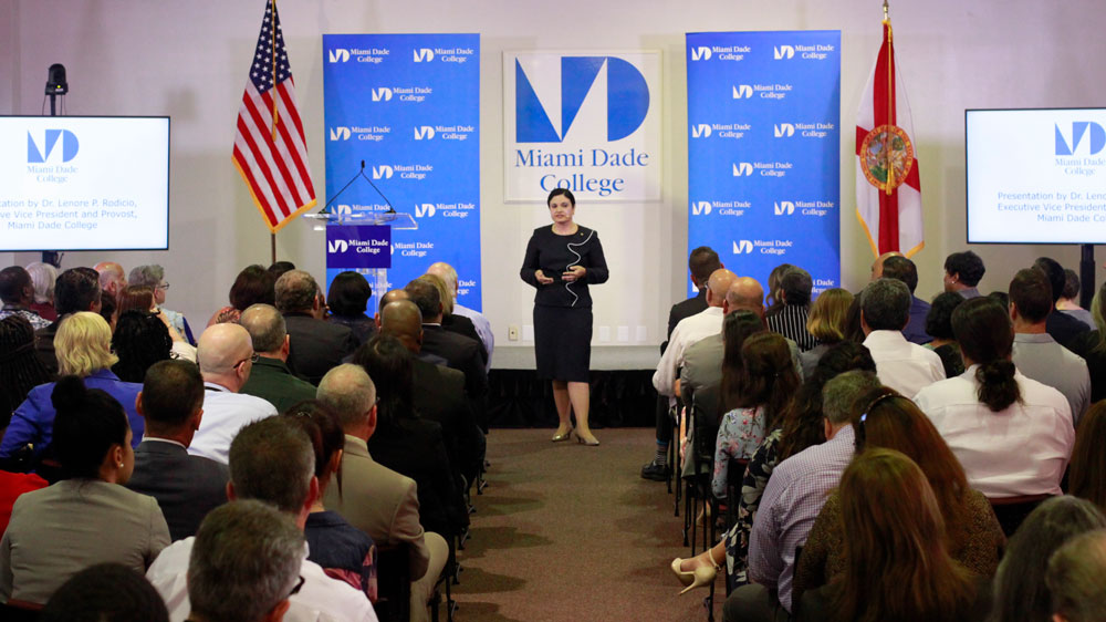 Lenore Rodicio's wants to be MDC's new president.