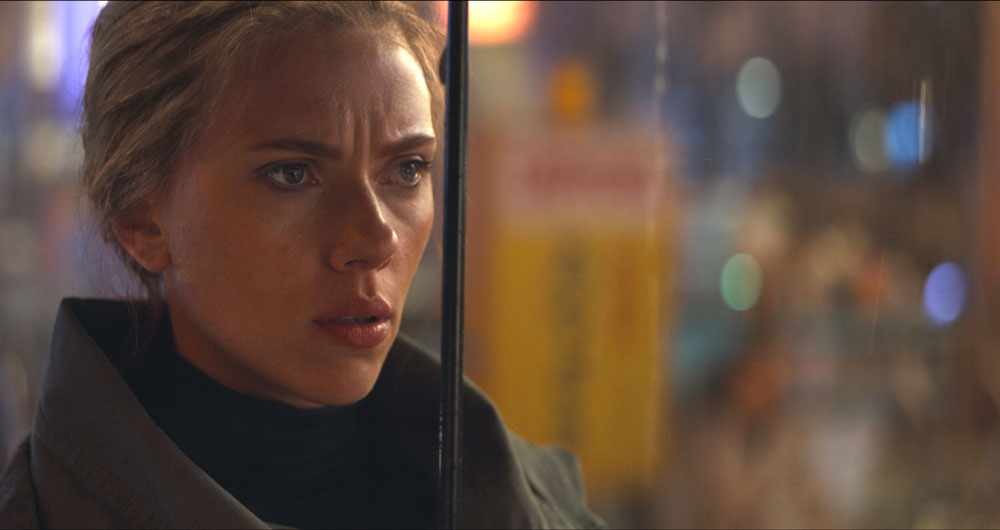 Scene of Scarlett Johansson.
