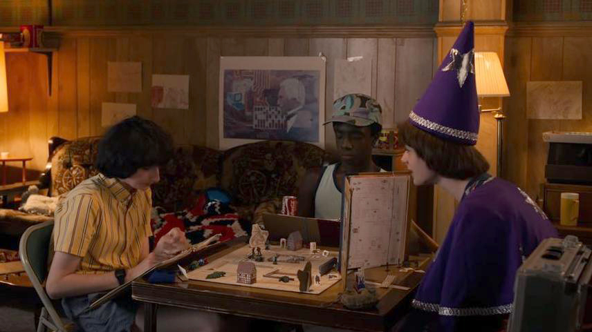 Scene from Stranger Things.