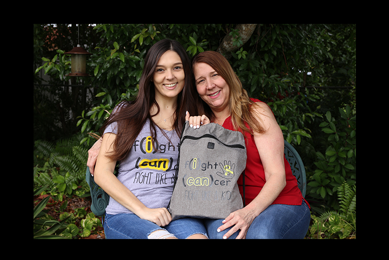 Bianca Maderal and her mother Grace.