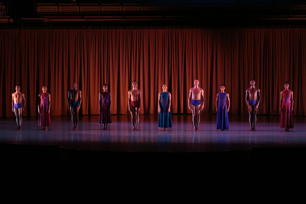 A group of dancers on stage.
