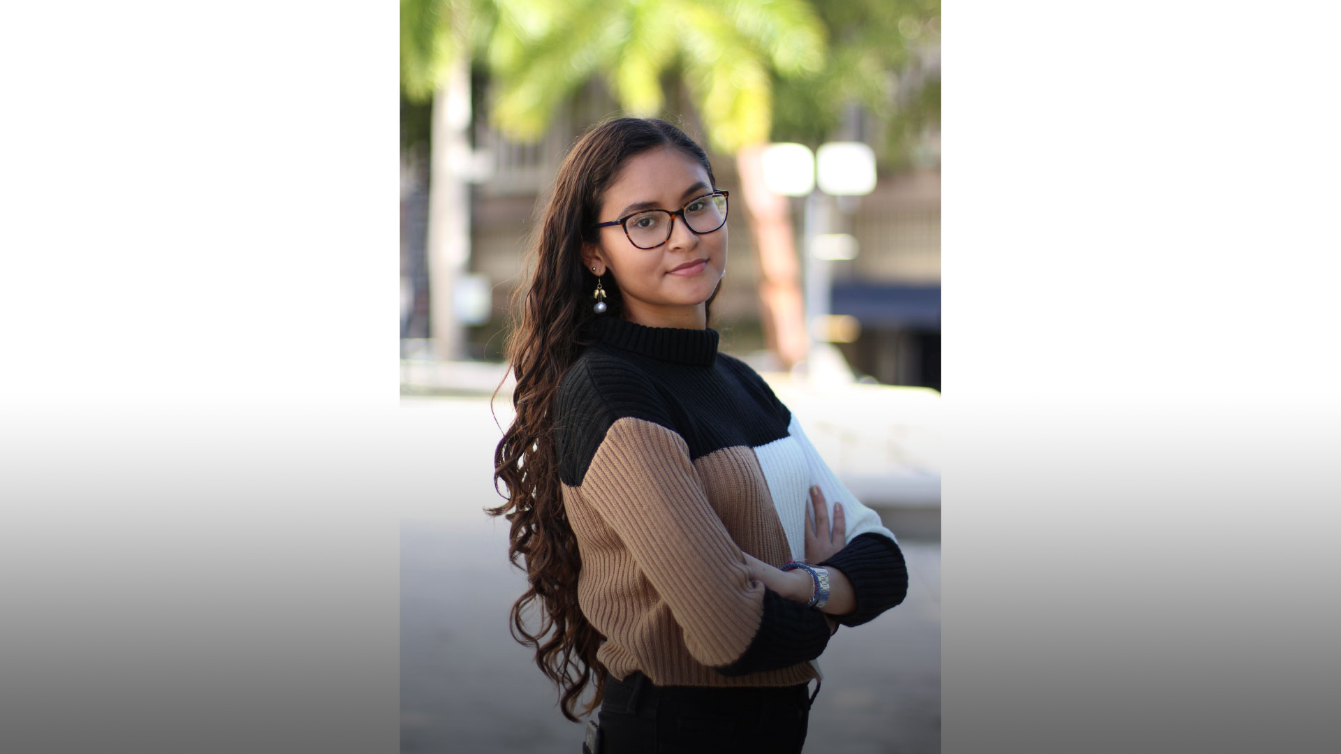 Photo of Kency Herrera, one of many undocumented students.