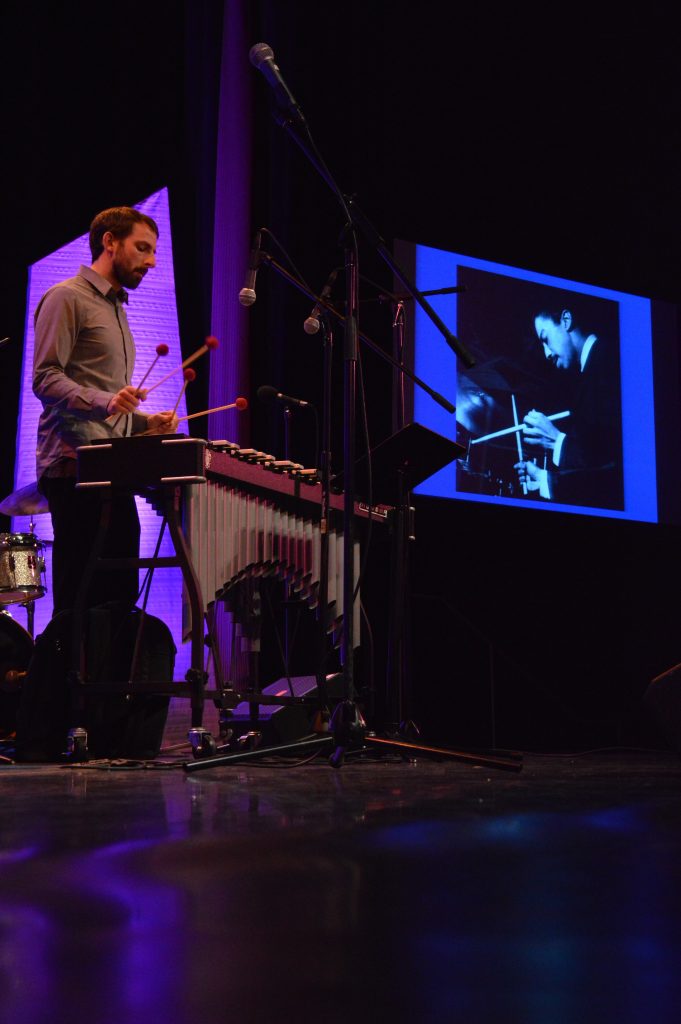 Chris Dingman performing at Wolfson Campus.