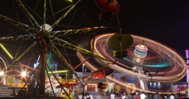 Photo of annual carnival held at Holy Family Catholic Church in North Miami.
