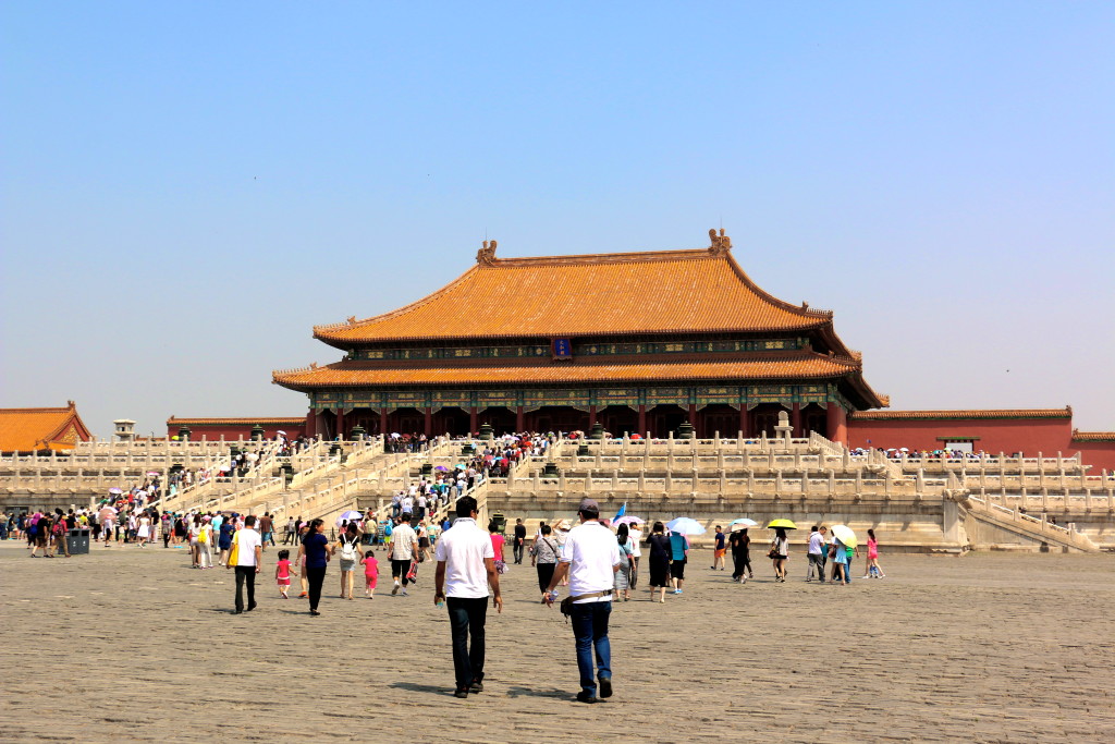 Photo of the Palace Museum, China.