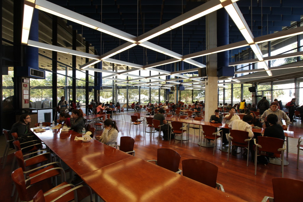 Photo of the North Cafe interior in North Campus.