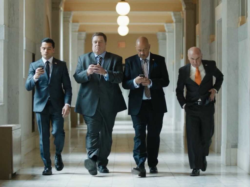 Scene from Alpha House.