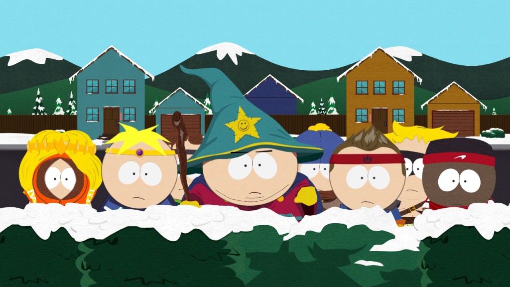 Image of South Park characters.