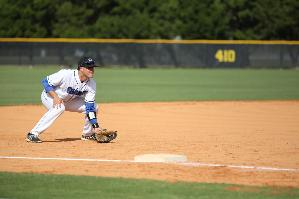 Victor Caratini during baseball game.