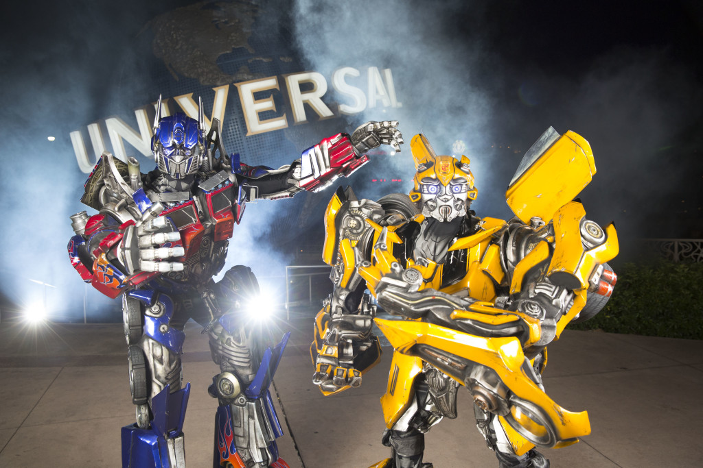 Promo image for the Transformers ride at Universal Orlando.