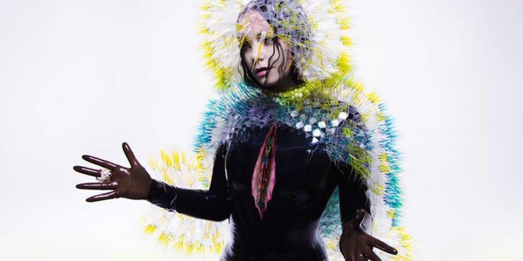 Music promotion art for Bjork