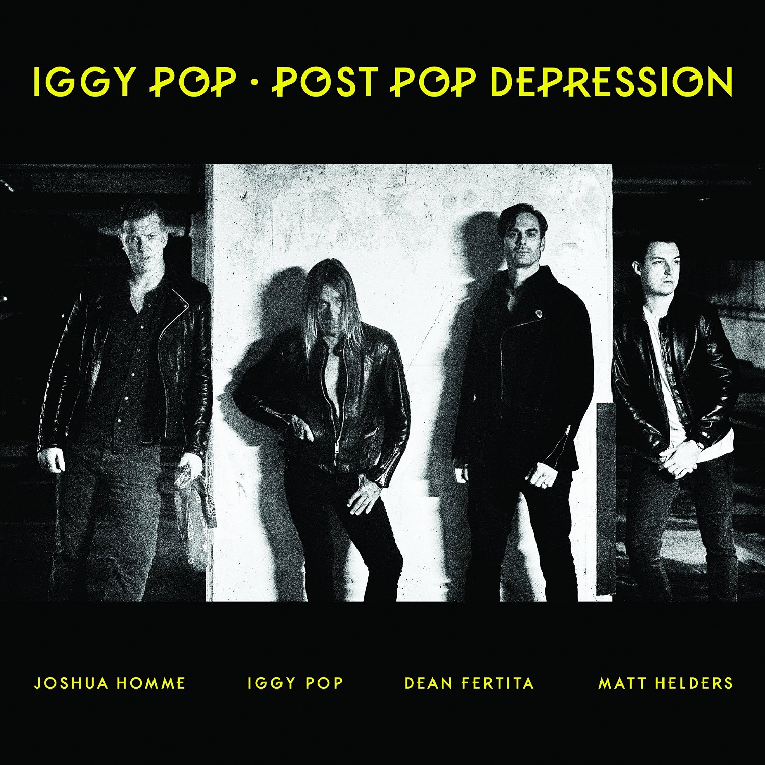 Album cover for Iggy Pop's Post Pop Depression album.