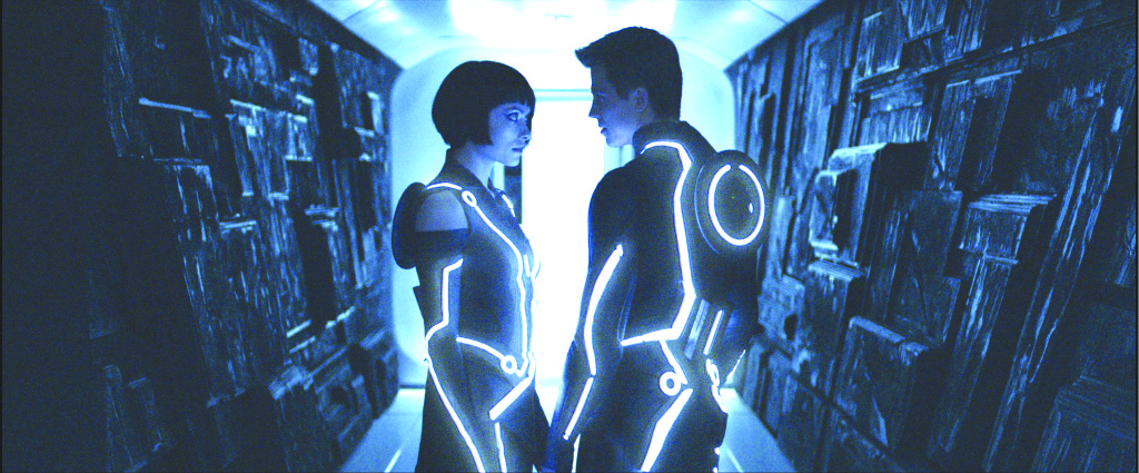 Scene from the movie Tron: Legacy.