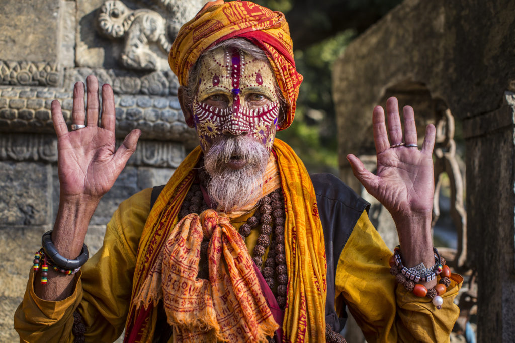 Photo of a native from Nepal taken by Cristian Lazzari.