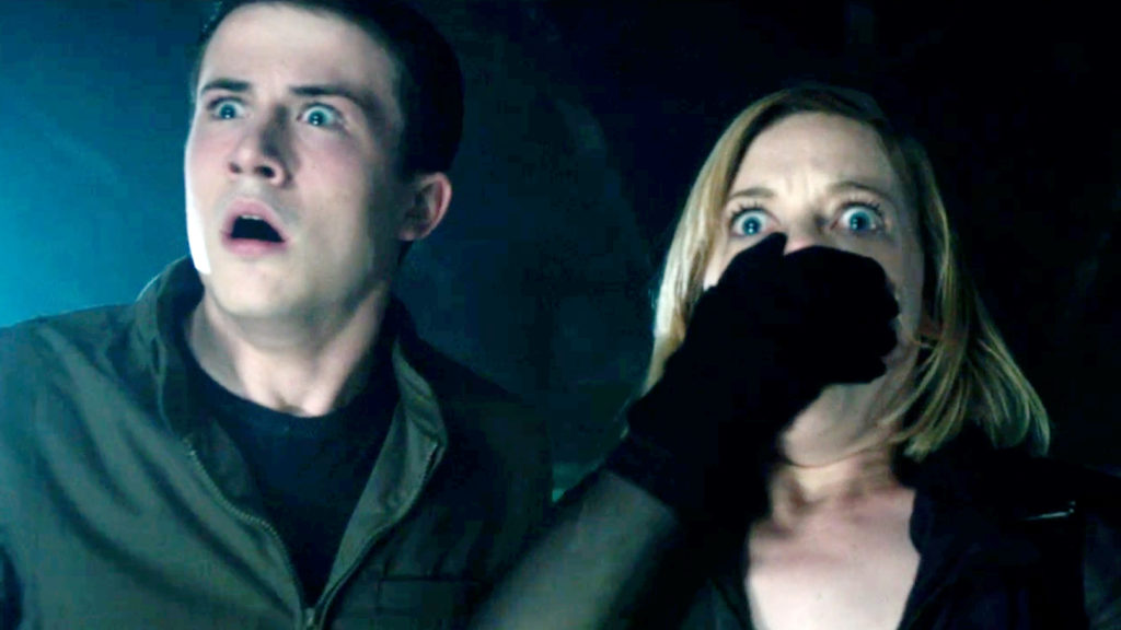 Scene from the movie Don't Breathe.