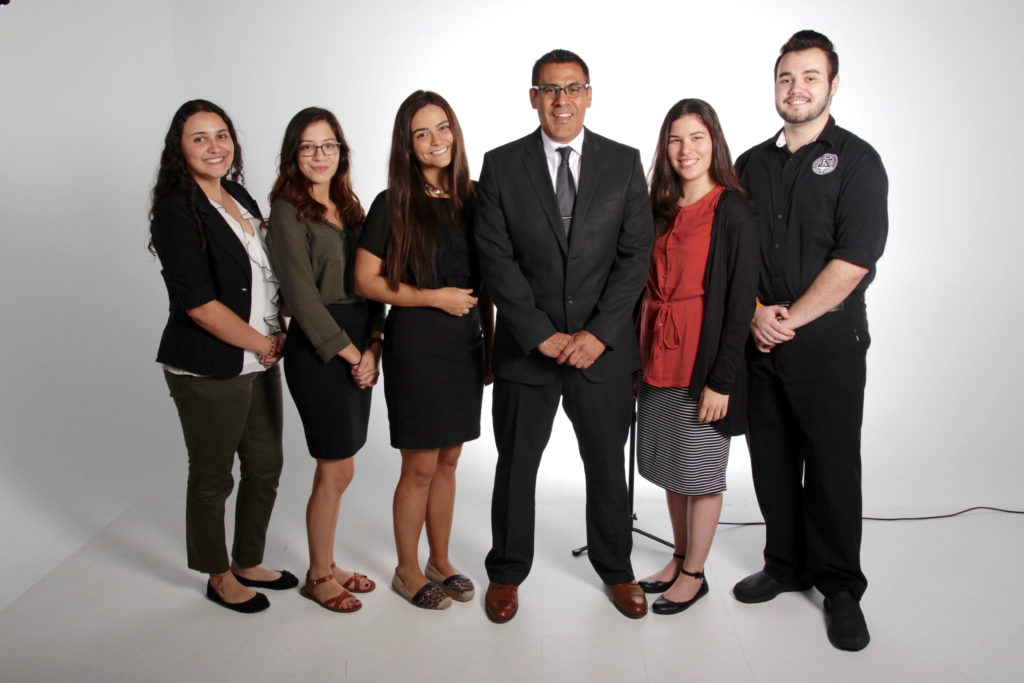 Group photo of the current editors of The Reporter.