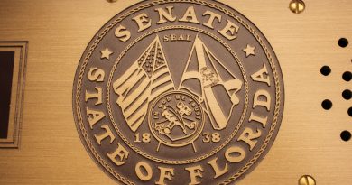 Image of the seal of the Senate of Florida. Senate bill 2