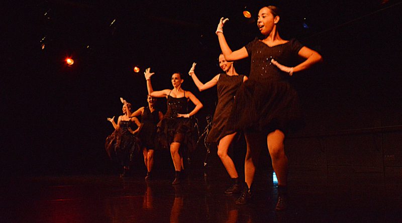 Dancers performing at Wolfson Campus.