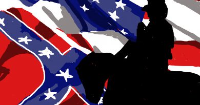 Confederate Flag Illustration for Forum article.