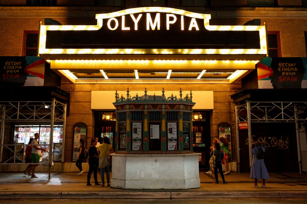 Entrance to Olympia Theater.