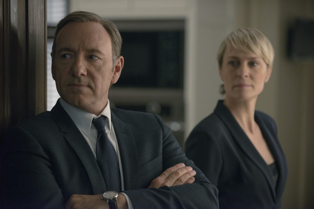 Scene from House of Cards.