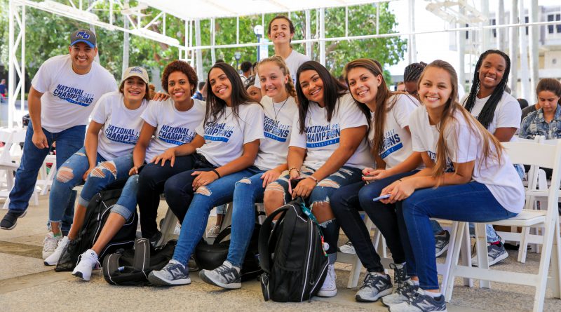 Miami Dade College women's volleyball team.