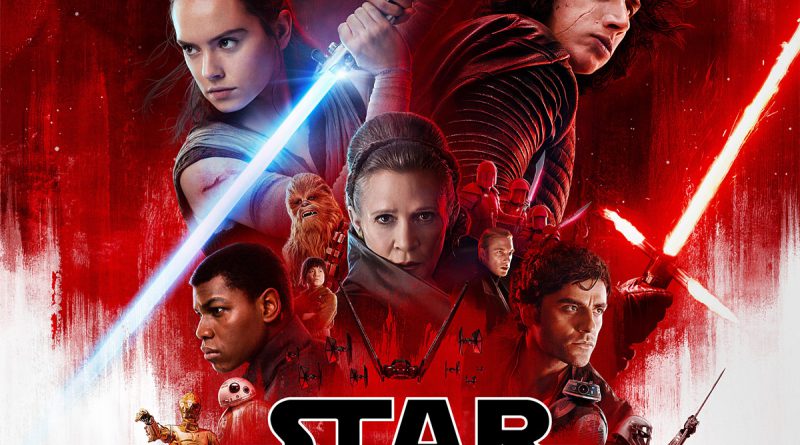 Movie poster for Star Wars: The Last Jedi.
