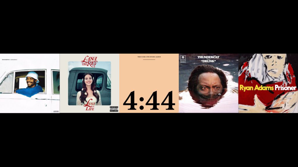 Top 5 albums of 2017.